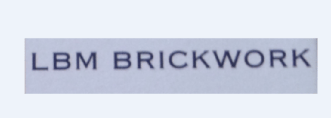 Main header - "lbm brickwork"