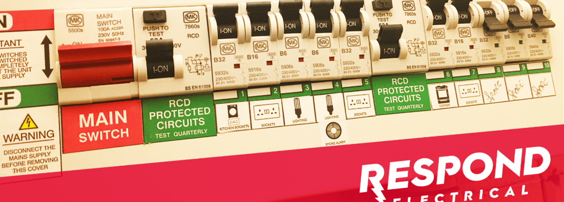 Main header - "Respond Electrical"