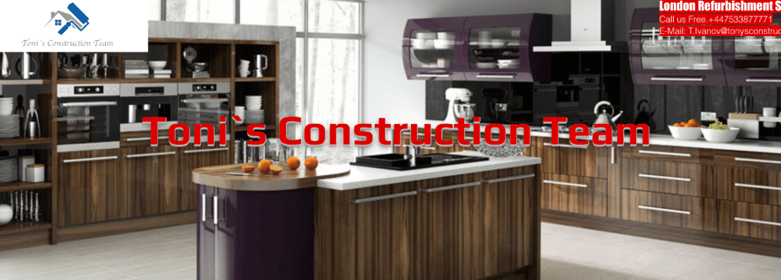 Main header - "Toni's construction team ltd"