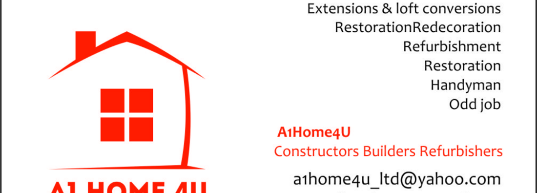 Main header - "A1HOME4U Ltd"