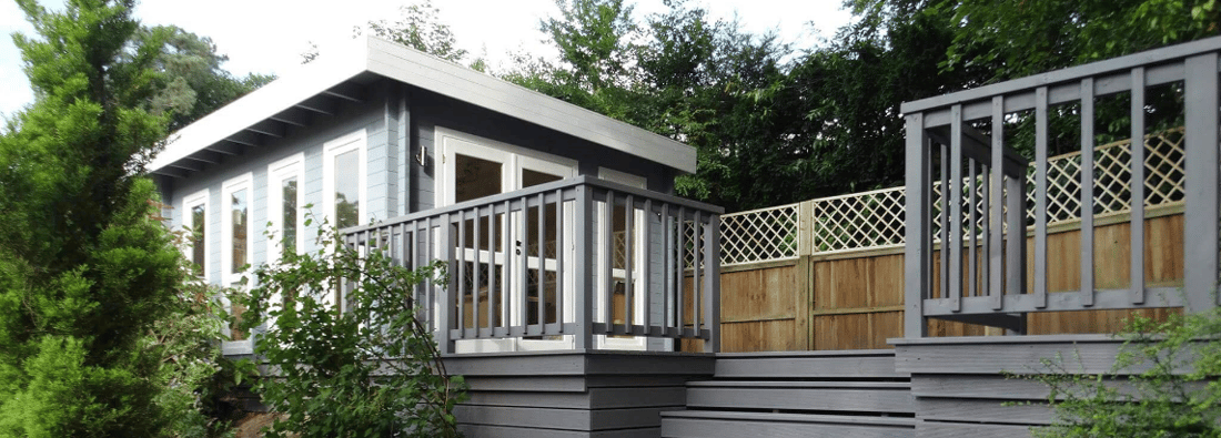 Main header - "Quality Garden Offices"