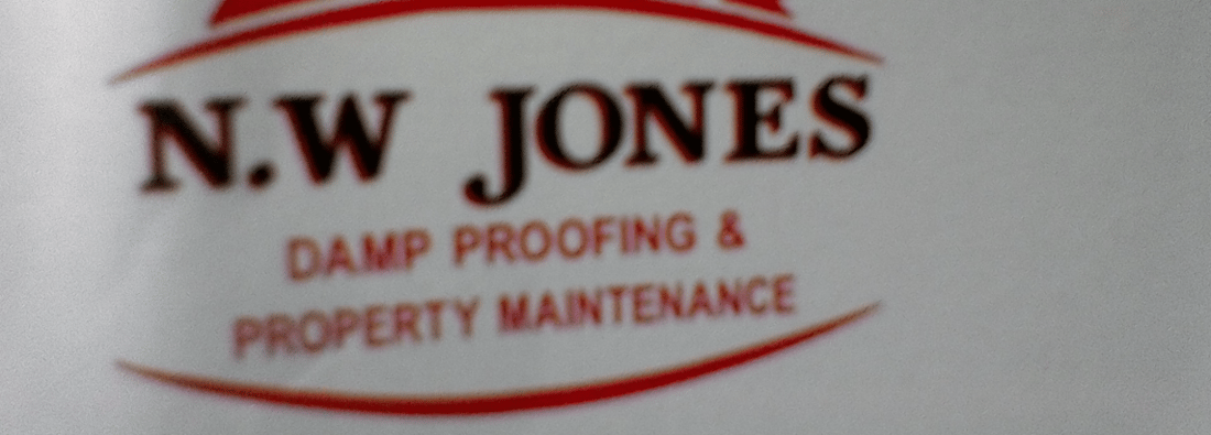 Main header - "N jones driveways&property maintenance"