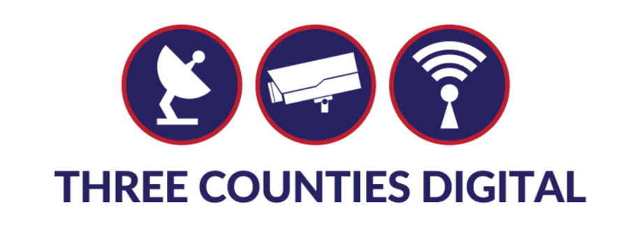 Main header - "Three Counties Digital"