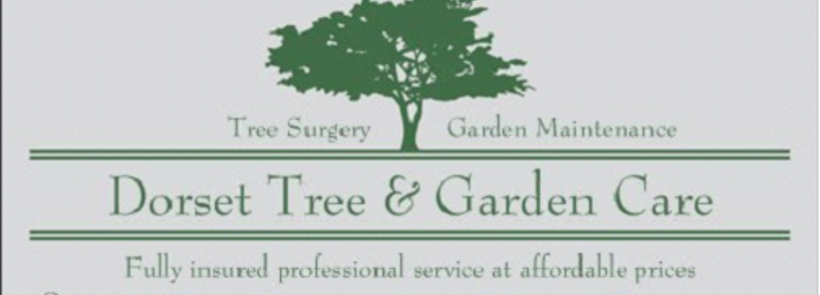 Main header - "Dorset tree and garden care"