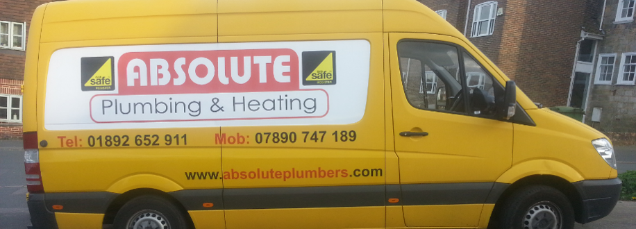 Main header - "Absolute Plumbing & Heating"