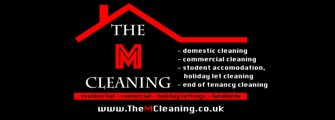 Main header - "The M Cleaning"