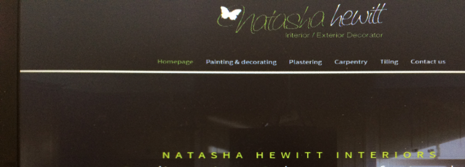 Main header - "Natasha Hewitt"