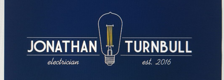 Main header - "Jonathan Turnbull Electrician"