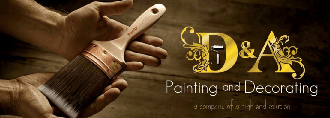 Main header - "D&A Painting & Decorating"