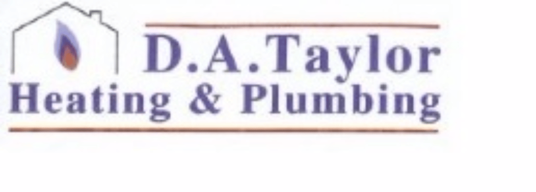 Main header - "D A Taylor Heating & Plumbing"