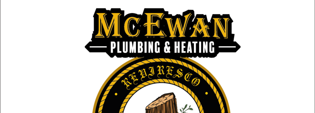 Main header - "McEwan Plumbing & Heating"