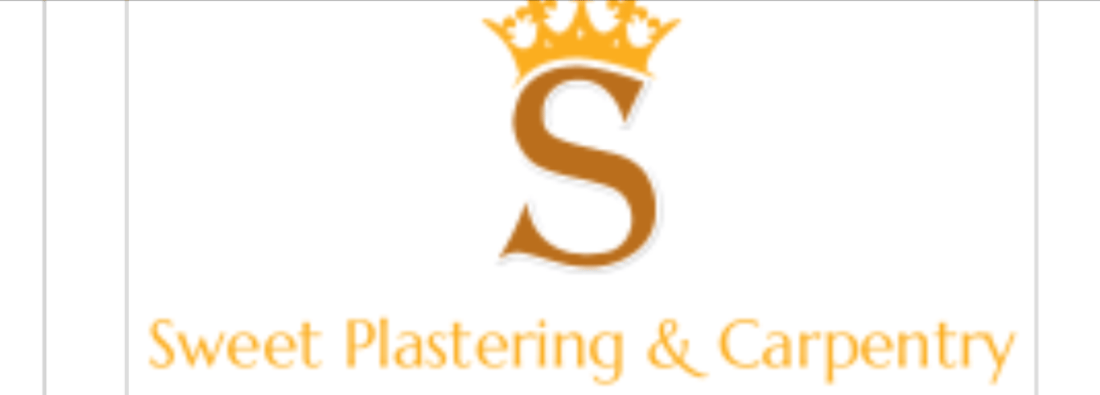 Main header - "Sweet Plastering & Carpentry"