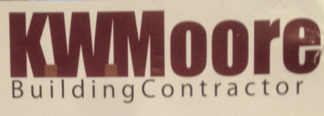 Main header - "K.W.Moore Building Contractor"
