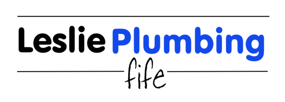 Main header - "Leslie Plumbing Fife"
