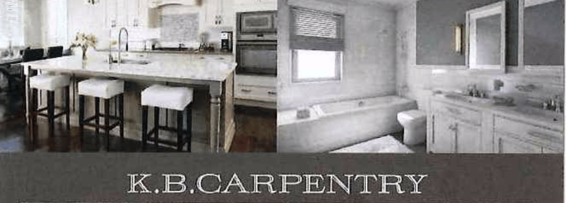 Main header - "K.B.Carpentry"