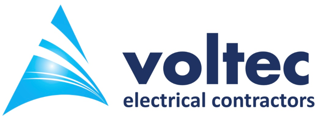 Main header - "Voltec Electrical Contractors"