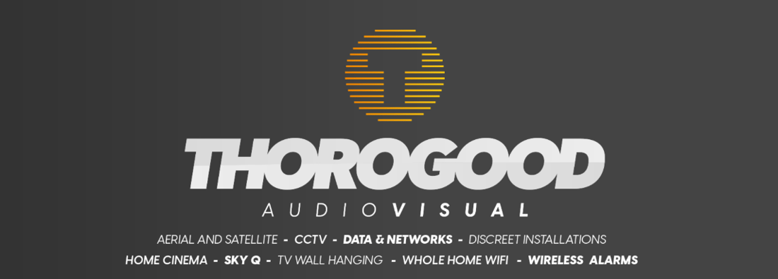 Main header - "Thorogood Audio Visual"