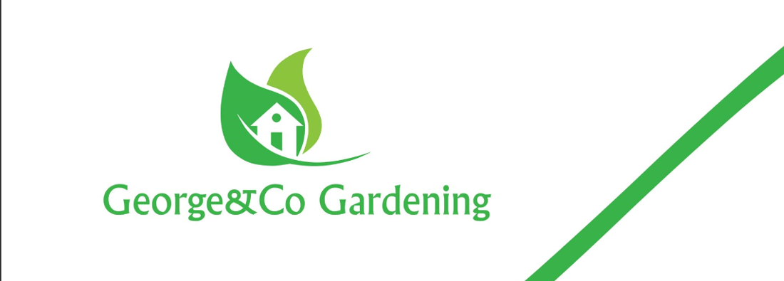 Main header - "George&Co Gardening"