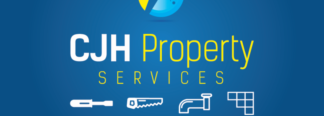 Main header - "CJH  property services"