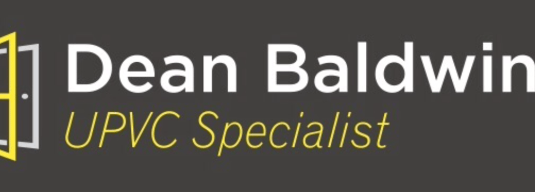 Main header - "Dean Baldwin UPVC specialist"