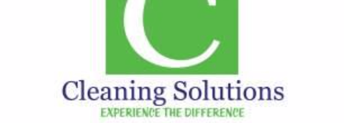 Main header - "Cleaning Solutions"
