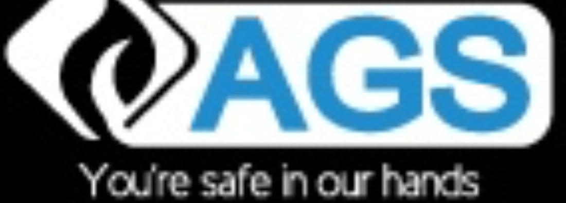 Main header - "AGS Plumbing, Heating and Property Maintenance"