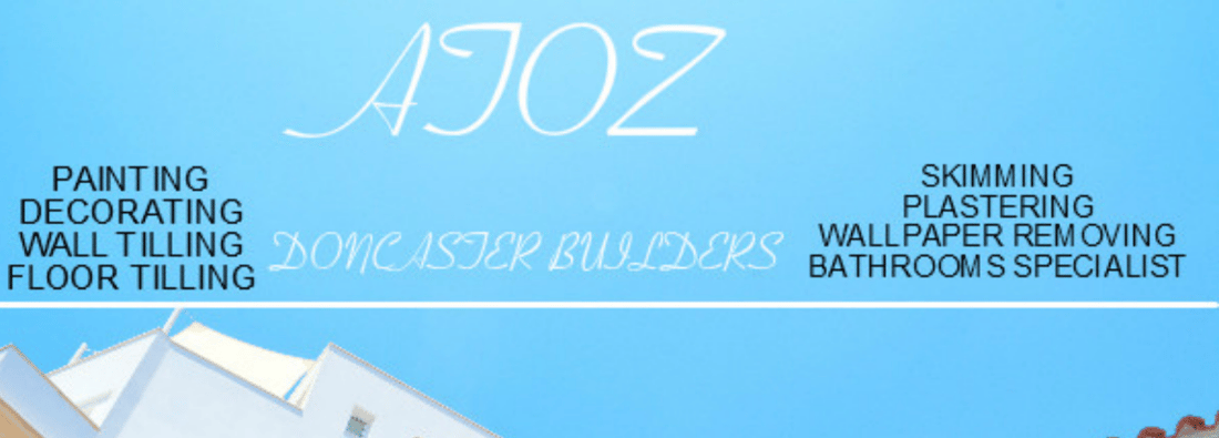 Main header - "A to Z Doncaster builders"
