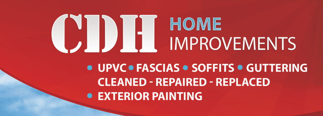 Main header - "CDH home improvements"