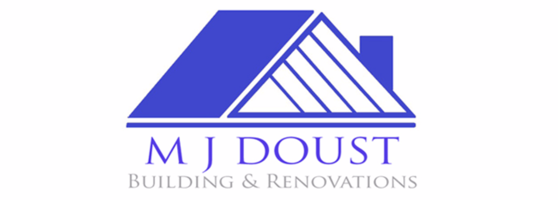 Main header - "MJ Doust Building & Renovations"