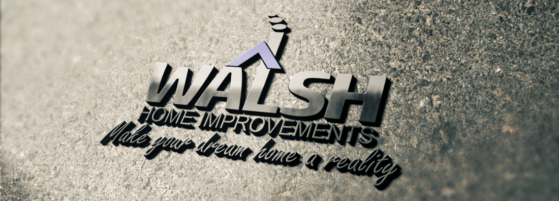 Main header - "Walsh Home Improvements"