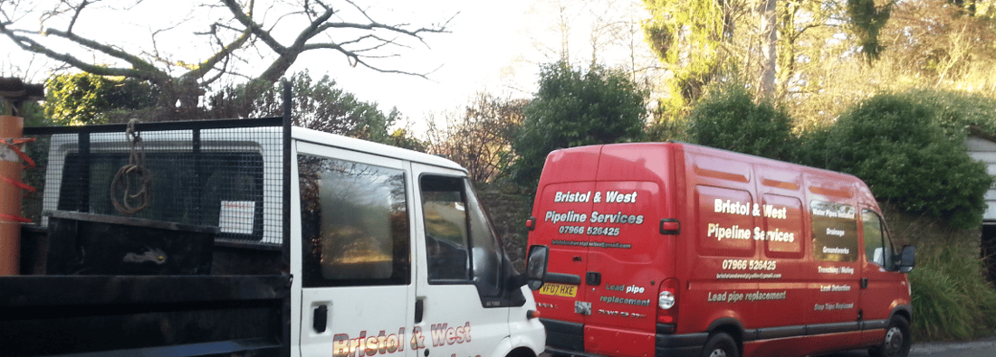 Main header - "Bristol & west pipeline services"