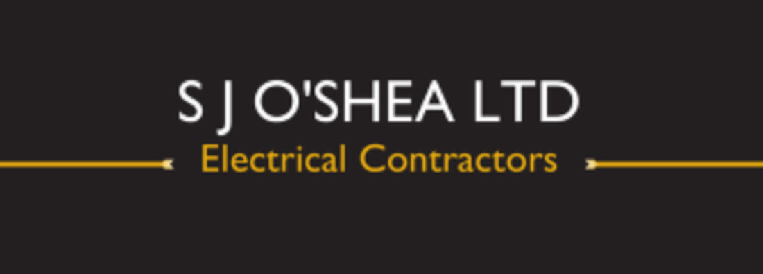 Main header - "S J O'Shea Contractors"