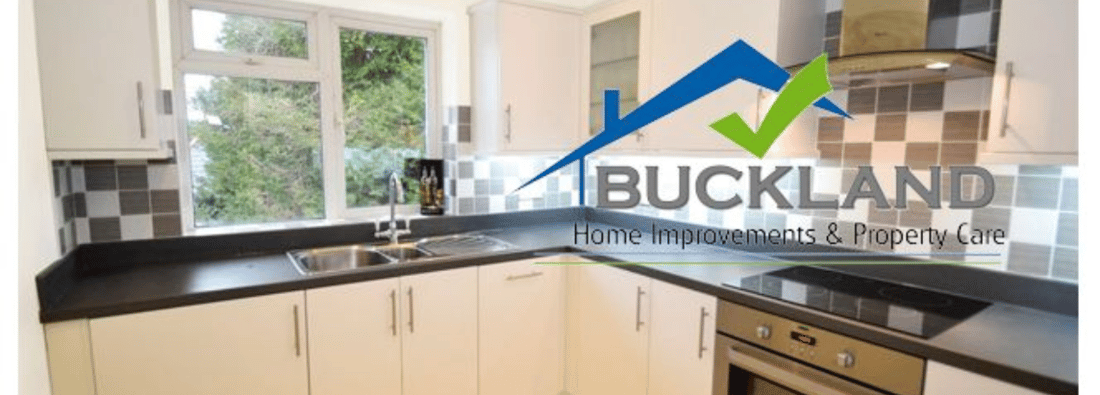 Main header - "Buckland Home Improvements & Property Care"