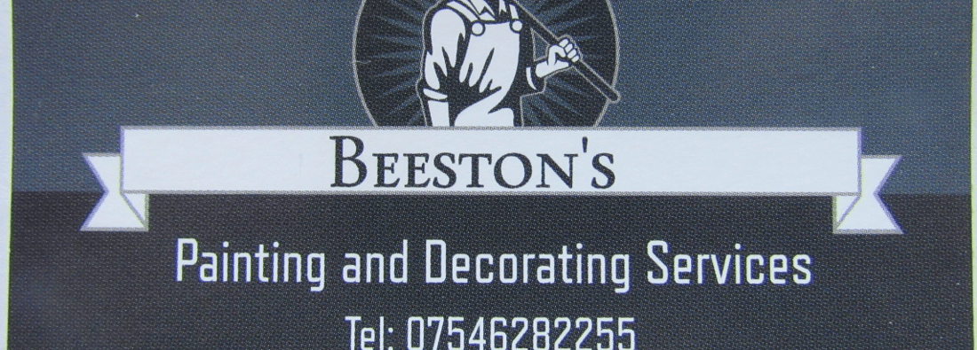 Main header - "Beestons Painting & Decorating Services"