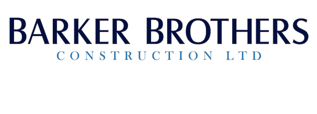 Main header - "Barker Brothers Construction Ltd"