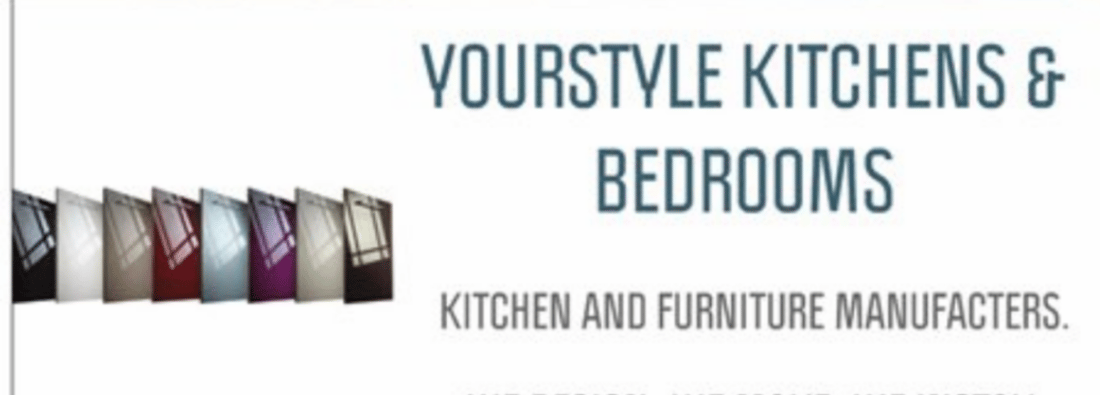 Main header - "Your Style Kitchen and Bedrooms"