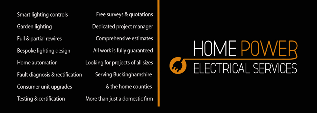 Main header - "HOME POWER ELECTRICAL SERVICES LIMITED"