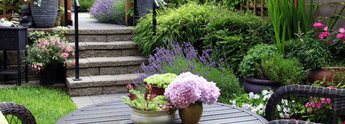 Main header - "Garden Envy of Bath"