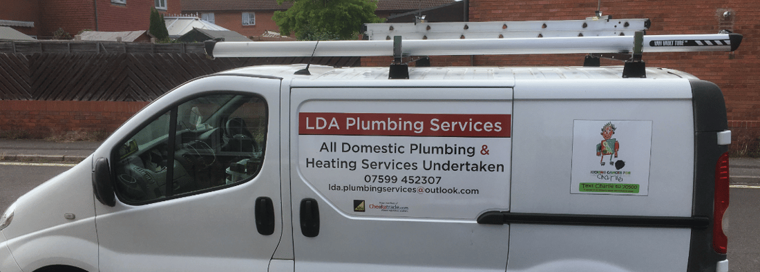 Main header - "LDA Plumbing Services"