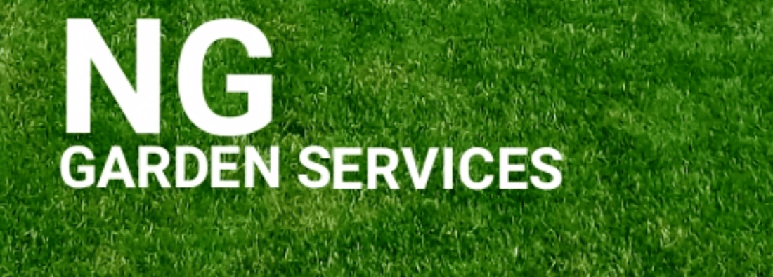 Main header - "N G Garden Services"