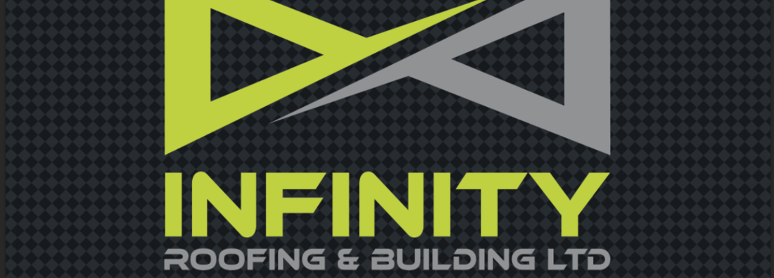 Main header - "Infinity roofing  & building LTD"