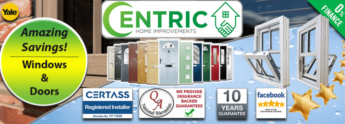 Main header - "CENTRIC HOME IMPROVEMENTS LIMITED"