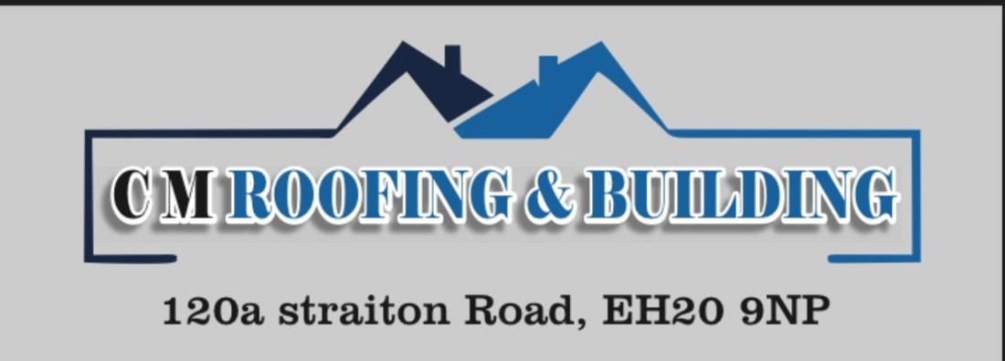 Main header - "C M Roofing & Building"
