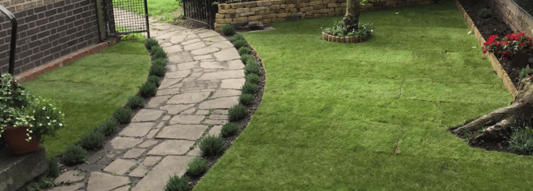 Main header - "LH Landscape Gardener"