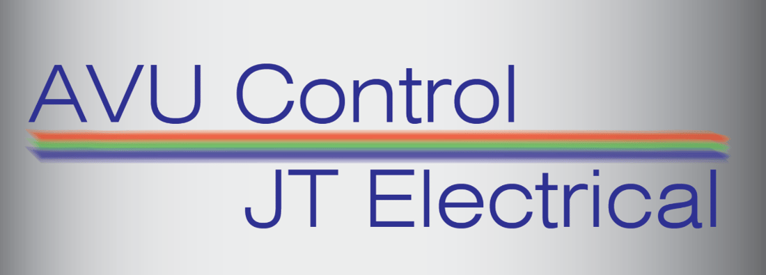 Main header - "AVU Control / JT Electrical"