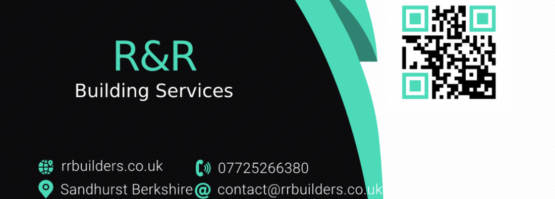 Main header - "R&R Building Services"