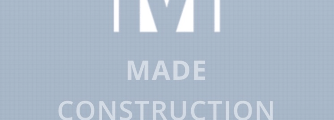 Main header - "Made Premier Contruction"