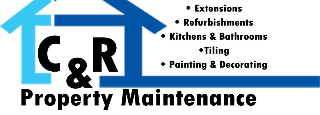 Main header - "C and R Property Maintenance"
