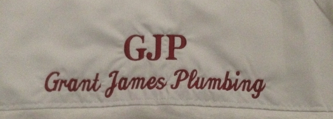 Main header - "Grant James Plumbing"