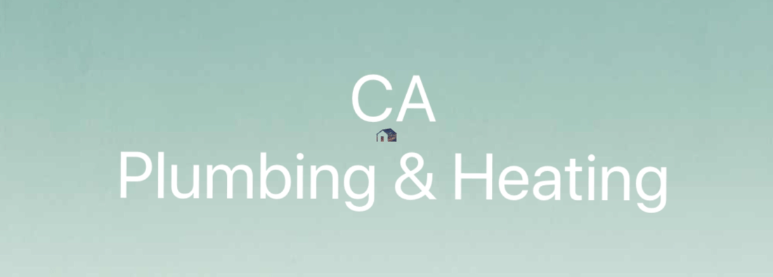Main header - "C A Plumbing & Heating Services"